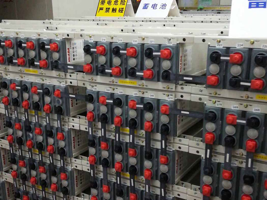 广州电信人民中数据中心备用电池组